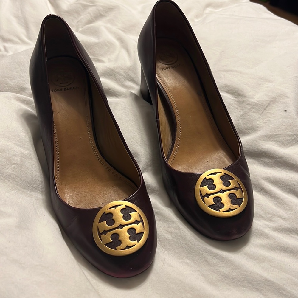 Tory Burch size 9 heels gently used